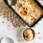 No Churn Peanut Butter Mousse Ice Cream